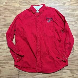 VTG Cleveland Indians Shirt Large